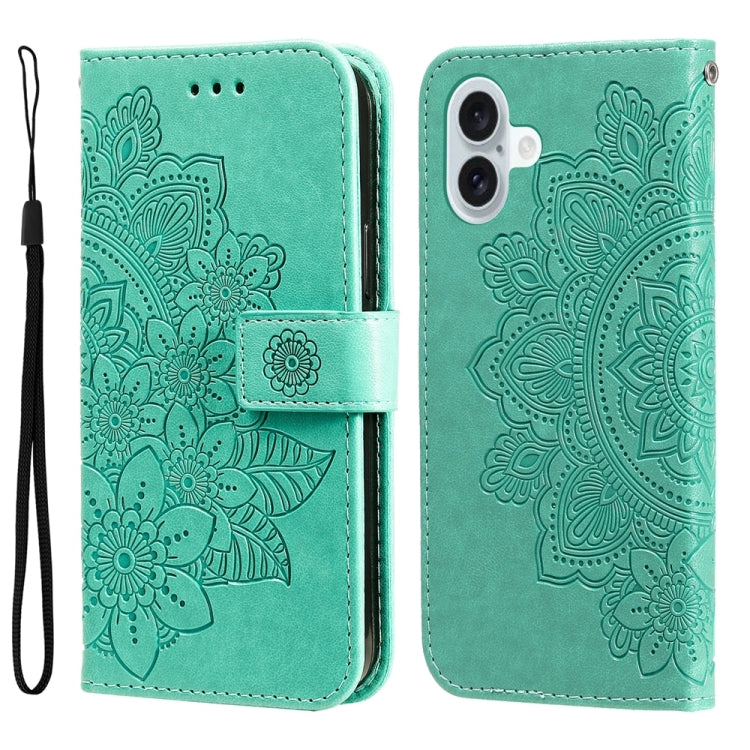 Custodia in pelle goffrata per iPhone 15 e 16