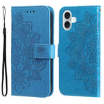 Custodia in pelle goffrata per iPhone 15 e 16