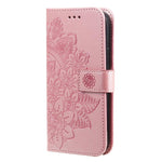 Custodia in pelle goffrata per iPhone 15 e 16