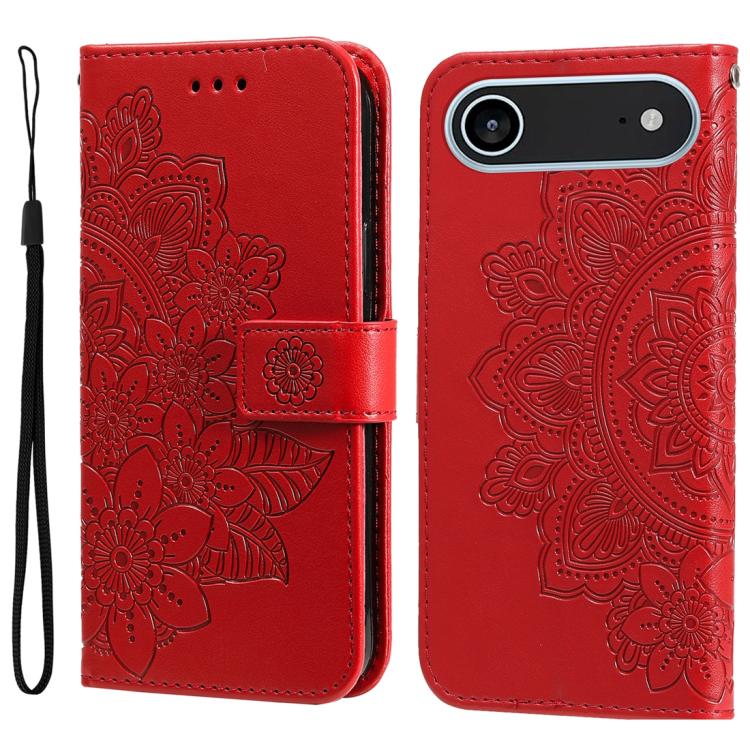 Custodia in pelle goffrata per iPhone 15 e 16