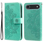 Custodia in pelle goffrata per iPhone 15 e 16