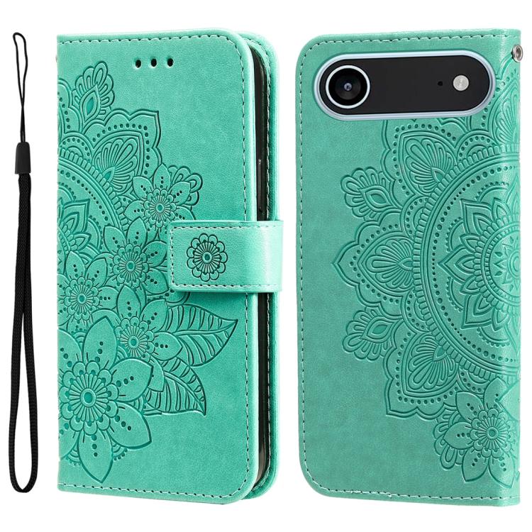 Custodia in pelle goffrata per iPhone 15 e 16