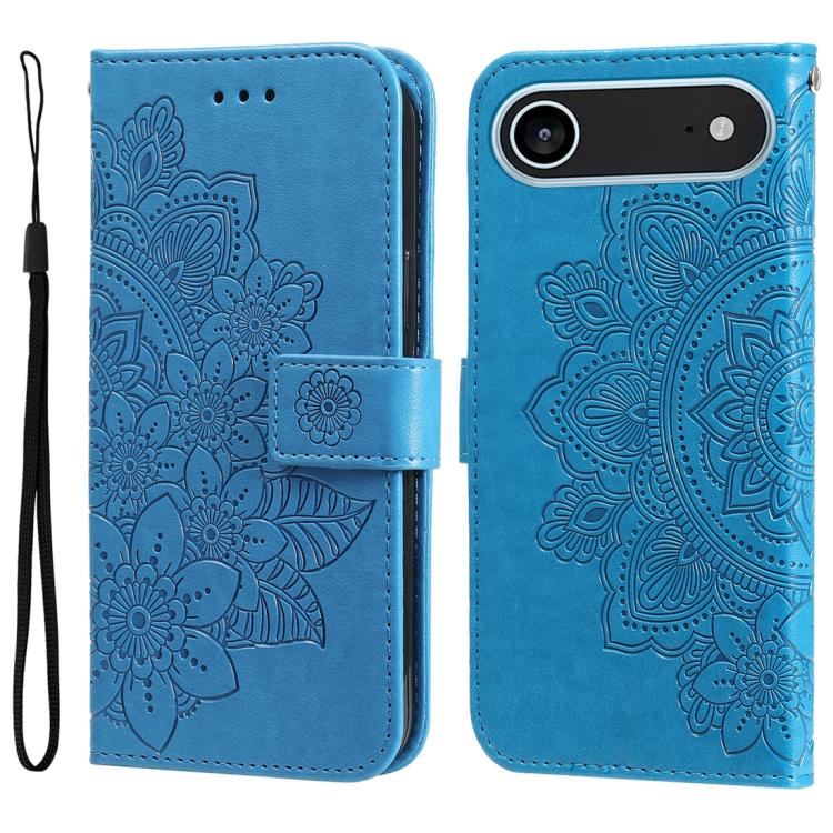 Custodia in pelle goffrata per iPhone 15 e 16