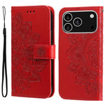 Custodia in pelle goffrata per iPhone 16 compatibile
