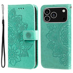 Custodia in pelle goffrata per iPhone 16 compatibile