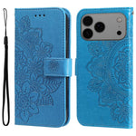 Custodia in pelle goffrata per iPhone 16 compatibile