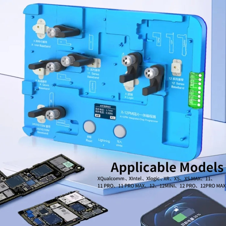 JCID BLE X-12PM Baseband Logic Chip EEPROM Data Read and Write Programmer, JCID BLE X-12PM