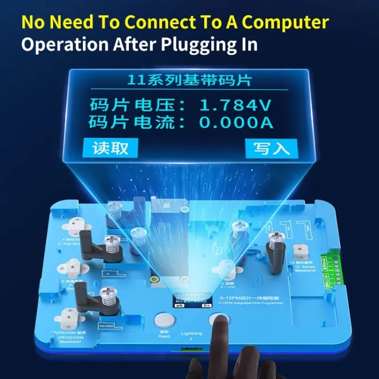 JCID BLE X-12PM Baseband Logic Chip EEPROM Dati Lettura e scrittura programmatore, JCID BLE X-12PM