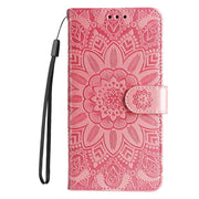 Custodia in pelle goffrata per iPhone 15