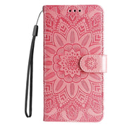 Custodia in pelle goffrata per iPhone 16