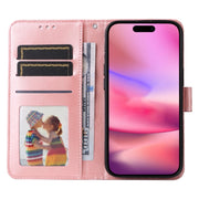 Custodia per telefono in pelle di girasole goffrata, For iPhone 16, For iPhone 15 Pro Max, For iPhone 15 Pro, For iPhone 15 Plus
