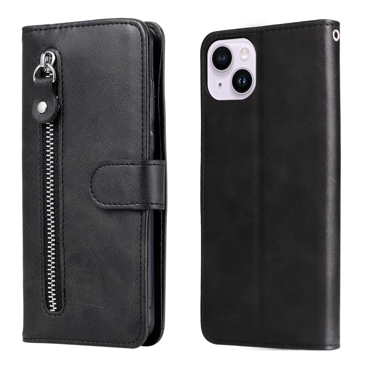 Custodia in pelle con cerniera per iPhone 15