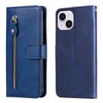 Custodia in pelle con cerniera per iPhone 15