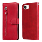 Custodia in pelle con cerniera per iPhone 16 Pro Max e Pro