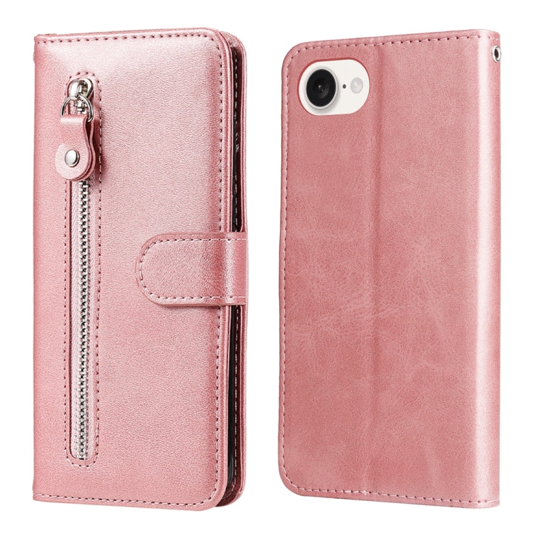 Custodia in pelle con cerniera per iPhone 16 Pro Max e Pro