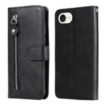 Custodia in pelle con cerniera per iPhone 16 Pro Max e Pro