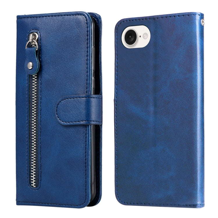 Custodia in pelle con cerniera per iPhone 16 Pro Max e Pro