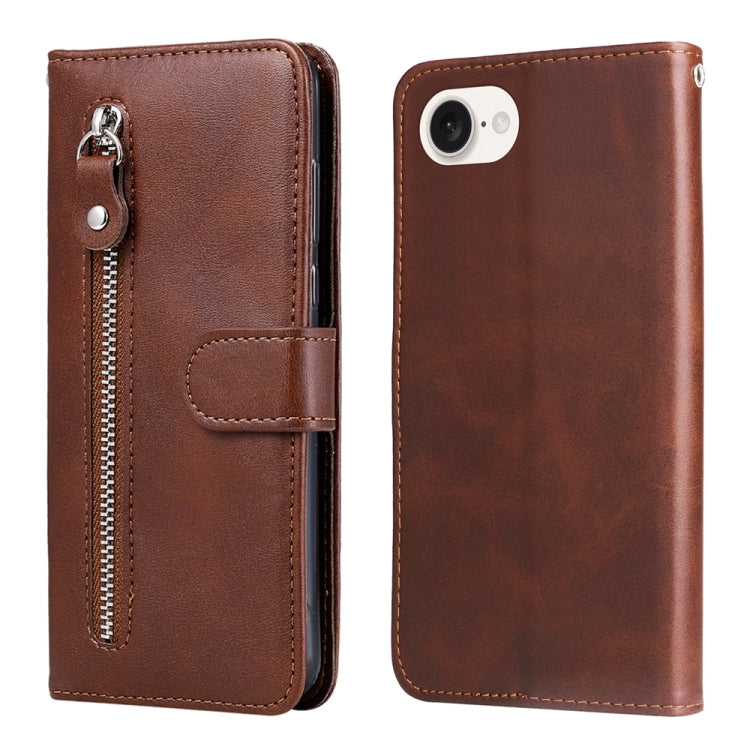 Custodia in pelle con cerniera per iPhone 16 Pro Max e Pro