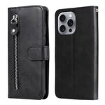 Custodia in pelle con cerniera per iPhone 15 e 16