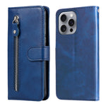 Custodia in pelle con cerniera per iPhone 15 e 16