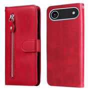 Custodia in pelle per iPhone 15 e 16 con cerniera