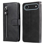 Custodia in pelle con cerniera per iPhone 15 e 16