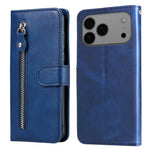 Custodia in pelle con cerniera per iPhone 16 Pro Max e Pro