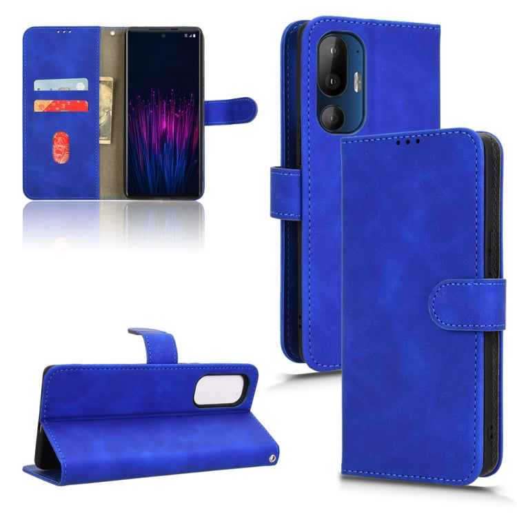 Custodia per telefono in pelle con vibrazione magnetica Skin Feel, For HTC U24 Pro, For HTC U23 Pro