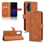 Custodia per telefono in pelle con vibrazione magnetica Skin Feel, For HTC U24 Pro, For HTC U23 Pro