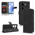 Custodia per telefono in pelle con vibrazione magnetica Skin Feel, For Tecno Pova 5 Pro, For Tecno Pova Neo 3, For Tecno Pova 5, For Tecno Camon 20 Premier