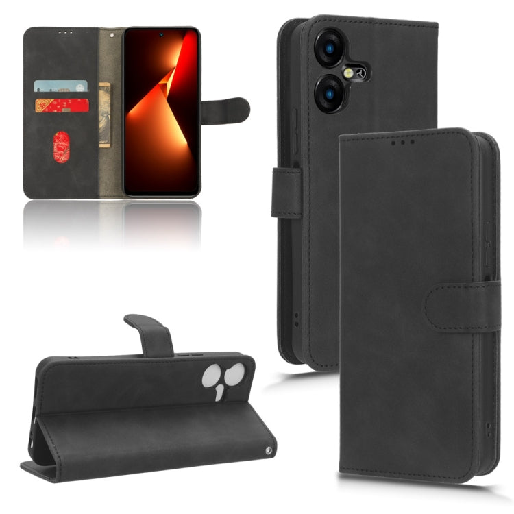 Custodia per telefono in pelle con vibrazione magnetica Skin Feel, For Tecno Pova 5 Pro, For Tecno Pova Neo 3, For Tecno Pova 5, For Tecno Camon 20 Premier