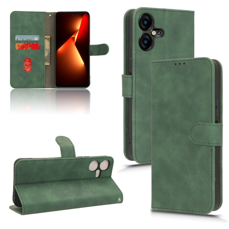 Custodia per telefono in pelle con vibrazione magnetica Skin Feel, For Tecno Pova 5 Pro, For Tecno Pova Neo 3, For Tecno Pova 5, For Tecno Camon 20 Premier