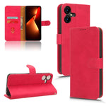 Custodia per telefono in pelle con vibrazione magnetica Skin Feel, For Tecno Pova 5 Pro, For Tecno Pova Neo 3, For Tecno Pova 5, For Tecno Camon 20 Premier