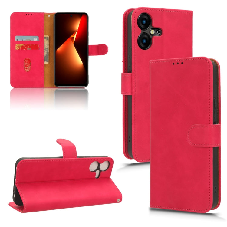 Custodia per telefono in pelle con vibrazione magnetica Skin Feel, For Tecno Pova 5 Pro, For Tecno Pova Neo 3, For Tecno Pova 5, For Tecno Camon 20 Premier