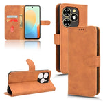 Custodia per telefono in pelle con vibrazione magnetica Skin Feel, For Tecno Camon 30 4G, For Tecno Spark 20 Pro, For Tecno Spark 20, For Tecno Pop 8