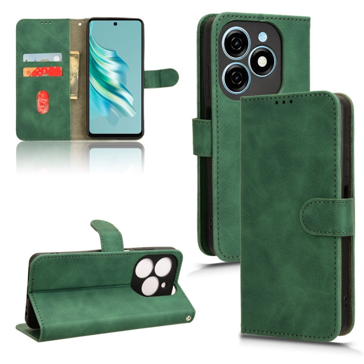 Custodia per telefono in pelle con vibrazione magnetica Skin Feel, For Tecno Camon 30 4G, For Tecno Spark 20 Pro, For Tecno Spark 20, For Tecno Pop 8