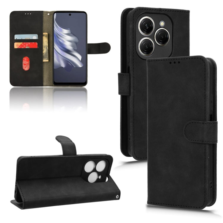 Custodia per telefono in pelle con vibrazione magnetica Skin Feel, For Tecno Camon 30 4G, For Tecno Spark 20 Pro, For Tecno Spark 20, For Tecno Pop 8