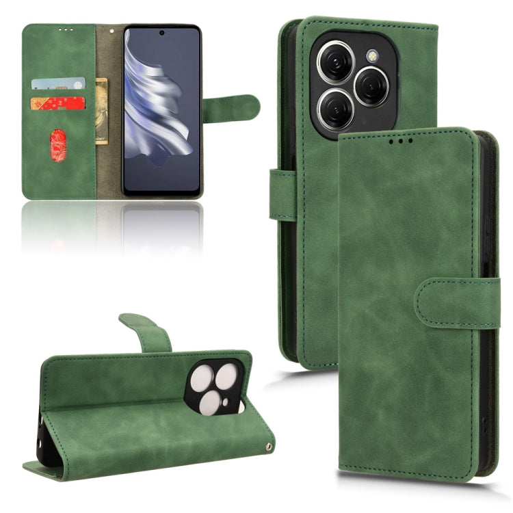 Custodia per telefono in pelle con vibrazione magnetica Skin Feel, For Tecno Camon 30 4G, For Tecno Spark 20 Pro, For Tecno Spark 20, For Tecno Pop 8