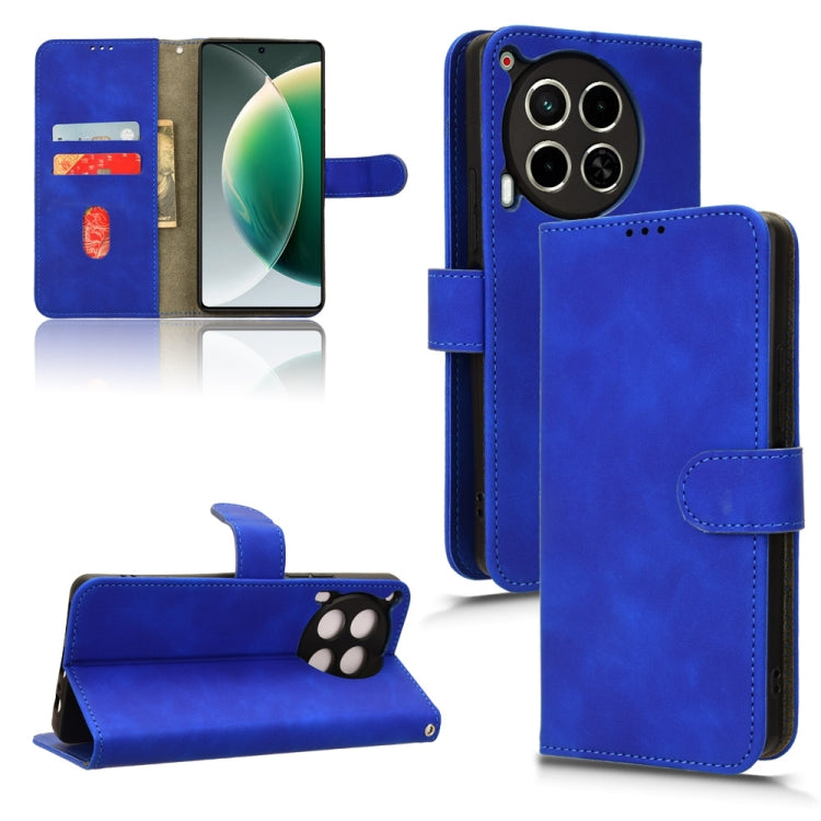 Custodia per telefono in pelle con vibrazione magnetica Skin Feel, For Tecno Camon 30 4G, For Tecno Spark 20 Pro, For Tecno Spark 20, For Tecno Pop 8