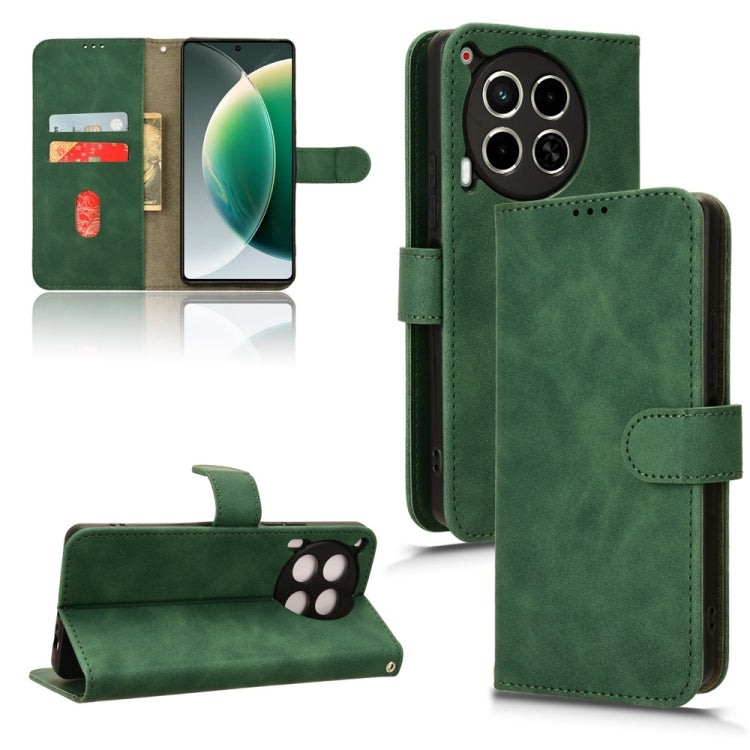 Custodia per telefono in pelle con vibrazione magnetica Skin Feel, For Tecno Camon 30 4G, For Tecno Spark 20 Pro, For Tecno Spark 20, For Tecno Pop 8