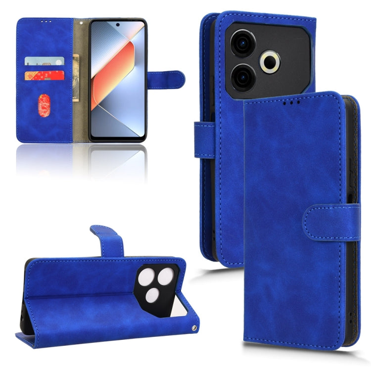 Custodia per telefono in pelle con vibrazione magnetica Skin Feel, For Tecno Pop 9, For Tecno Spark Go 5G, For Tecno Camon 30S Pro, For Tecno Pova 6 Neo