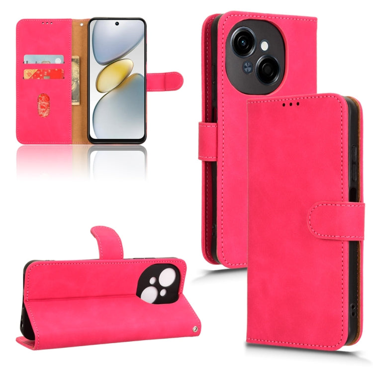 Custodia per telefono in pelle con vibrazione magnetica Skin Feel, For Tecno Pop 9, For Tecno Spark Go 5G, For Tecno Camon 30S Pro, For Tecno Pova 6 Neo