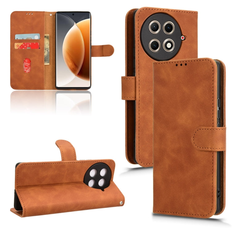 Custodia per telefono in pelle con vibrazione magnetica Skin Feel, For Tecno Pop 9, For Tecno Spark Go 5G, For Tecno Camon 30S Pro, For Tecno Pova 6 Neo
