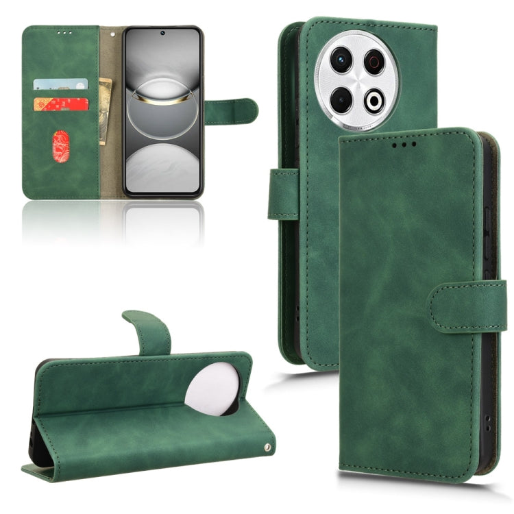 Custodia per telefono in pelle con vibrazione magnetica Skin Feel, For Tecno Camon 40 Premier, For Tecno Camon 40, For Tecno Spark 30 Pro 4G, For Tecno Spark Go 2025 / Spark Go 1