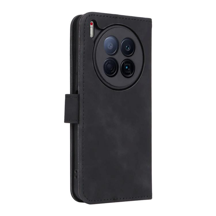 Custodia per telefono in pelle con vibrazione magnetica Skin Feel, For Tecno Camon 40 Premier, For Tecno Camon 40, For Tecno Spark 30 Pro 4G, For Tecno Spark Go 2025 / Spark Go 1