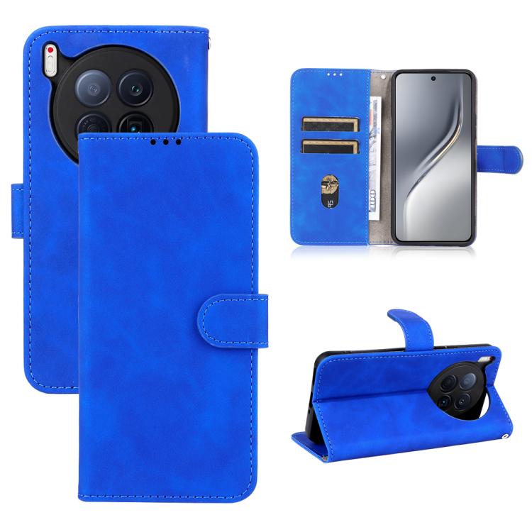 Custodia per telefono in pelle con vibrazione magnetica Skin Feel, For Tecno Camon 40 Premier, For Tecno Camon 40, For Tecno Spark 30 Pro 4G, For Tecno Spark Go 2025 / Spark Go 1