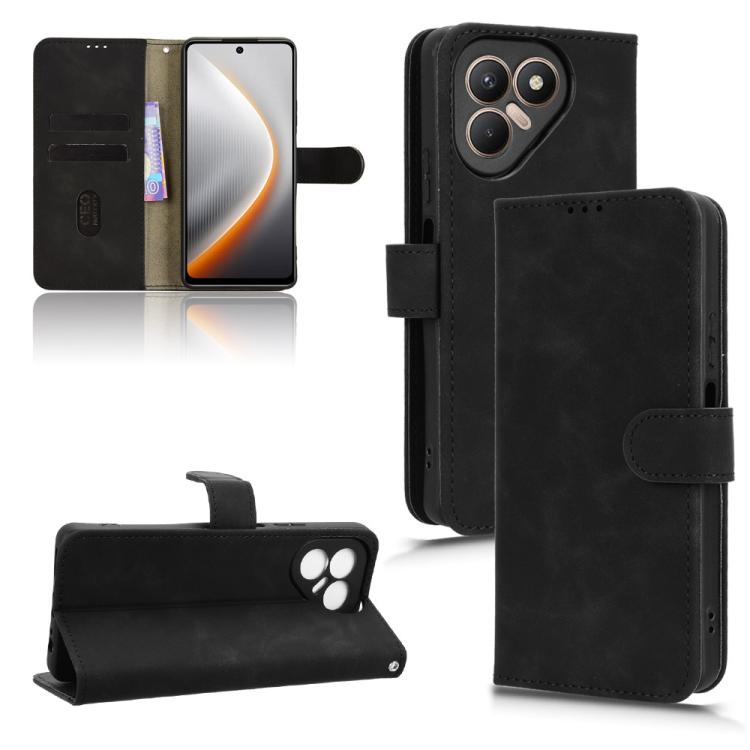 Custodia per telefono in pelle con vibrazione magnetica Skin Feel, For Tecno Pova 7 Pro 5G, For Tecno Pova 7 5G, For Tecno Spark 40 Pro+, For Tecno Spark 40 Pro 4G