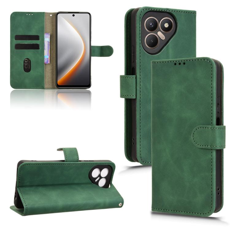 Custodia per telefono in pelle con vibrazione magnetica Skin Feel, For Tecno Pova 7 Pro 5G, For Tecno Pova 7 5G, For Tecno Spark 40 Pro+, For Tecno Spark 40 Pro 4G