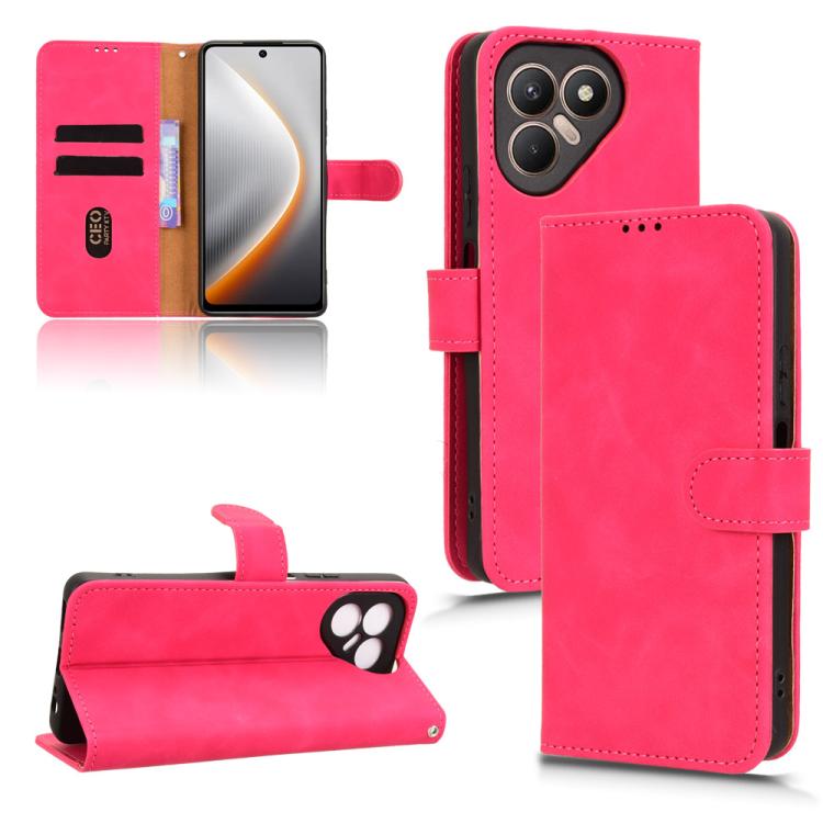 Custodia per telefono in pelle con vibrazione magnetica Skin Feel, For Tecno Pova 7 Pro 5G, For Tecno Pova 7 5G, For Tecno Spark 40 Pro+, For Tecno Spark 40 Pro 4G
