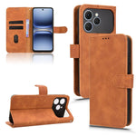 Custodia per telefono in pelle con vibrazione magnetica Skin Feel, For Tecno Spark 40 4G, For Tecno Pova 7 Ultra 5G, For Tecno Spark Go 2 4G, For Tecno Pova Curve 5G